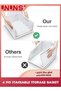 UNUNS Stackable Plastic Storage Basket,4 Pack Large Foldable Closet Organizer,Stackable Drawer For - 2