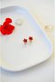 Colorful Enameled Star Earrings, Minimalist Hoop Earrings, Durable, Lightweight, for Everyday Use, Cartilage, Helix, Tragus - 6