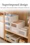 DUNISO 3 Pcs Wardrobe Clothes Organizer, Foldable Clothes Storage Box Organizer - 4