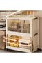 TodyJeyHo 4-layer foldable storage box with lid and wheels - 3
