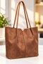 Suede Women's Shoulder Bag 1050 - 2