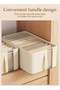 DUNISO 3 Pcs Wardrobe Clothes Organizer,Visible Drawer Organizers and Storage，Foldable Closet - 4
