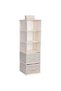 FASHION HOME Hanging Shelf Closet Organizer Storage Box Collapsible Clothes (Z5C3A99E26014FF9FF188Z)