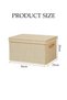 DUNISO 3pcs Clothes Organizer, Closet Storage Box with Handle - 2