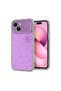 غطاء متوافق مع هاتف Apple iPhone 15، ماركة ShineGlam Luxe، لون وردي.
