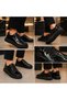 Vegan Leather Orthopedic Casual Stylish Men's Shoes - 4