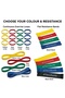 Exercise Resistance Bands and Loop Bands, Latex Stretch Training Bands for Strengthening, Fitness, Flexibility, and Rehabilitation Exercises, Multiple Colors, Sizes and Resistance Levels - 2