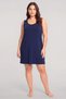Women's Basic Plus-Size Nightgown - Navy Blue - 2
