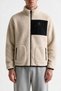 Men's Double-Zip Thick Fleece Jacket with Pocket Detail, One-Size-Fits-All - 5