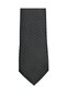 Black Striped Satin Slim Tie – 7 cm wide - 6