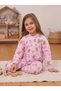Pink Teddy Bear Print Padded One-Piece Outfit for Children Ages 1–6, 2.6 Tog - 3