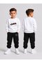 Children's Printed Winter Sweatsuit Top and Bottom Set: 3-Ply Brushed Inside Crew Neck Sweatshirt and Cotton Pants Set