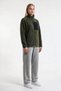 Women's Thick Outdoor Fleece-Lined Jacket with Zippered Front Pockets (2-Piece Set) - 5