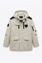 Long-Sleeved Winter Parka with Pocket Detail and Hood SUN660