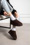Mira Coffee Suede Women's Casual Boots with Fur-Lined Design and Thick Soles - 3