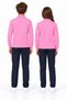 19010-26 Unisex Long-Sleeve Polo Collar School T-Shirt, Button-Down Collar, Suitable for Everyday Wear, Ages 10–14 - 6