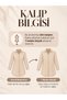 Women's Embroidered Lilac Linen Modest Tunic Shirt, Slim Fit, Soft-Textured Cotton Fabric, 95–100 CM, CODE: JSW26-KTG - 4