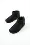 Lora Black Suede Women's Casual Boots with Fur-Lined Construction and Flat Soles - 5
