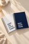 A5 Spiral-Bound School Notebook, 80 Sheets, 2-Pack – Lined & Dotted