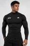 UFC Venum Red Turtleneck Long-Sleeve Athletic Compression T-Shirt