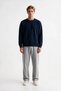 2-Pack Brioche Knit Crew-Neck Sweatshirt, Relaxed Fit - 6