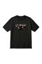 Crush-Printed Unisex Oversized T-Shirt