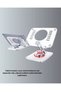 Transparent Foldable Tablet Stand – Adjustable Non-Slip Desktop Holder - 5