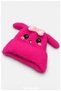 Girls' Cute Winter Beanie with Fur-Lined Design, Plush Ears, and a Bow Detail (Ages 1–3) - 3