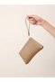 Stylish Women's Mini Clutch Bag—With Gold Accents - 3