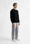 2-Pack Brioche Knit Crew-Neck Sweatshirt, Relaxed Fit - 4