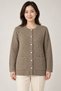 New Style Women's Mid-Age and Older Knit Button-Up Cardigan 2741