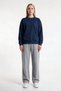 2-Pack Brioche Knit Crew-Neck Sweatshirt, Relaxed Fit - 5