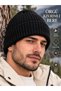 Knitted Ribbed Beanie, Unisex Design, Cold-Resistant - 3