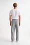 Men's Baggy, Loose Fit Sweatpants with Brushed Inside Zippers, Winter, 3-Ply - 5