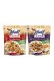 Lifalif Granola with Dried Apple, Date, Dried Cherry, Cocoa, and Hazelnuts, 200 g, 2-Pack Assorted Pack