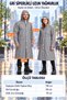 Long Raincoat with Hood and Flap, Waterproof, Single Pocket, Snap-Fastened Closure, for Women, Men, and Unisex - 2