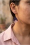 أقراط مصممة خصيصًا، مزينة بالخرز، ومصنوعة يدويًا. - 4