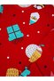 Girls' 100% Cotton New Year's-Themed Crew Neck Long-Sleeve Pajama Set - 6