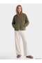 High-Quality Pieces from Çelebi Store: Women's Plush Cardigan with a Mock Neck - 2