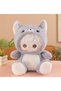 Gray Theree Baby Plush Toy, 45 cm, Plush Baby, Soft Fabric