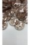 Acrylic Bag Charm, Glittery Acrylic, 20mm Diameter, 100-gram Pack - 2