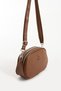 Women's Crisscross Straps Shoulder Bag – 2-Compartment, Zippered, Adjustable Strap Bag - 5