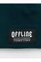 Men's Knit Beanie with Printed Slogan - 2