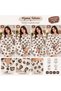Women's Patterned Pajama Set - 2