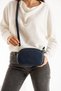 Women's Crisscross Straps Shoulder Bag – 2-Compartment, Zippered, Adjustable Strap Bag - 6