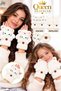 White Hello Kitty Cat Plush Gloves, Foldable, Open-Finger, Closed-Finger, Buttoned, Winter, Kids, Adults