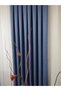 INDIGO BLUE (INDIGO) DENSELY PLEATED 1X3 Drapery Curtain, Single Panel 9197 - 4