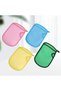 Set of 5 Soft-Textured Bath Shower Sponge Gloves – Glove-Shaped Design, Silk Texture, With Hanging String, Suitable for Babies and Children, Bath Sponge Glove - 5