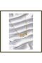 316L Stainless Steel Gold-Colored Zircon-Set Winged Women's Necklace BX