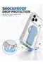Apple iPhone 18 Pro Max 5G 2026 Premium Anti Scratch Transparent Phone Cover with Magsafe Ring and Leather Kickstand Protective Case Cover - 2